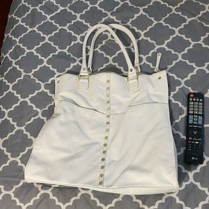Large Vegan Leather Tote